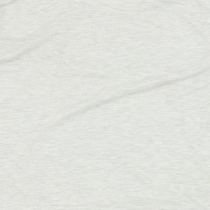 Womens UK Size 12 Miss Selfridge Grey Basic T-Shirt