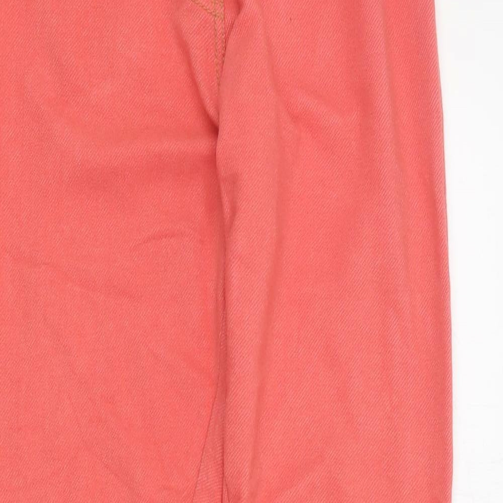 Influence Womens Pink  Cotton Jegging Jeans Size M L28 in Regular