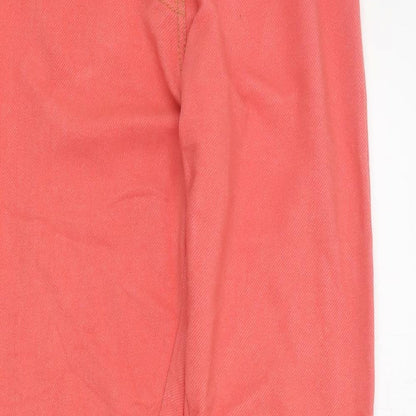 Influence Womens Pink  Cotton Jegging Jeans Size M L28 in Regular