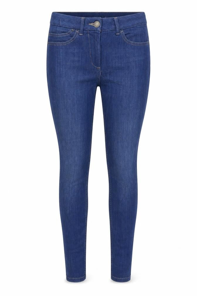 Womens UK Size 10 Marks and Spencer Regular Fit Skinny Blue Jeans