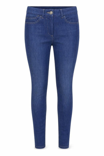 Womens UK Size 10 Marks and Spencer Regular Fit Skinny Blue Jeans