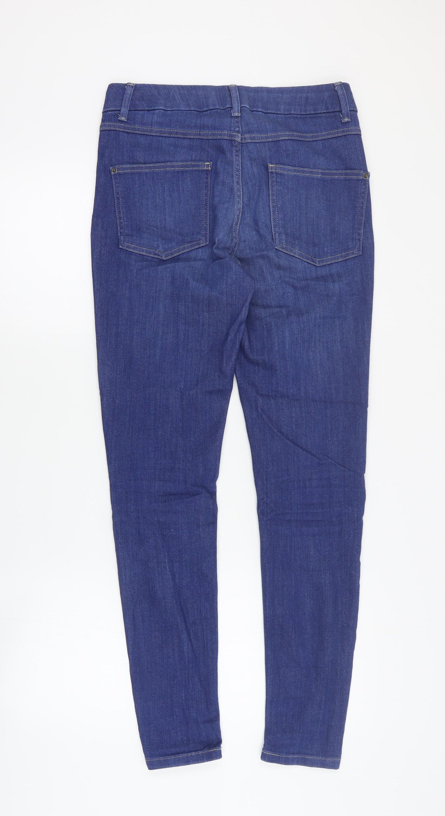 Womens UK Size 10 Marks and Spencer Regular Fit Skinny Blue Jeans