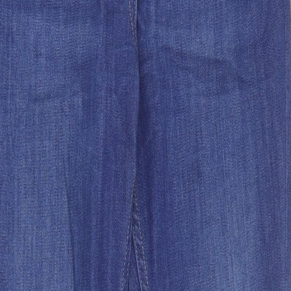 Womens UK Size 10 Marks and Spencer Regular Fit Skinny Blue Jeans