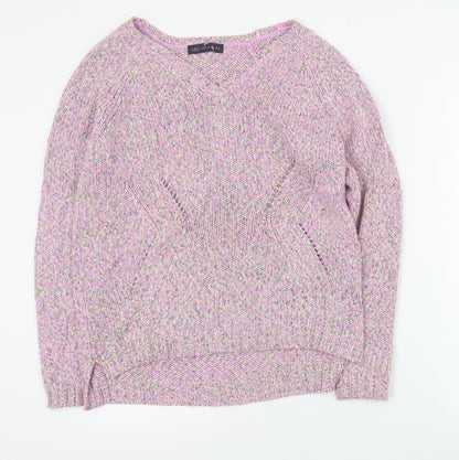 Womens UK Size 10 Marks and Spencer Multicoloured Pullover Jumper