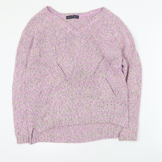 Womens UK Size 10 Marks and Spencer Multicoloured Pullover Jumper