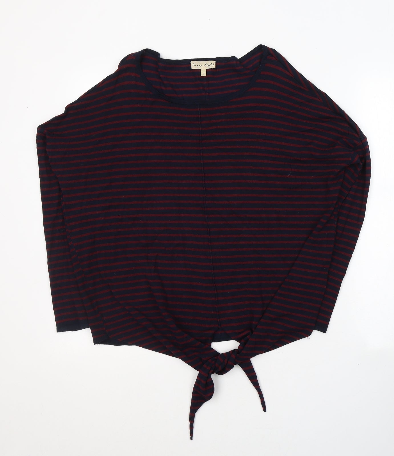 Womens UK Size S Phase Eight Red Jersey T-Shirt