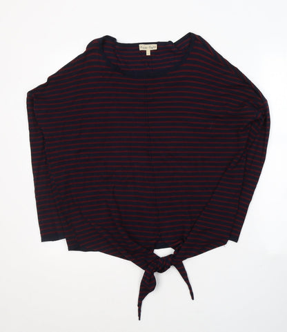 Womens UK Size S Phase Eight Red Jersey T-Shirt