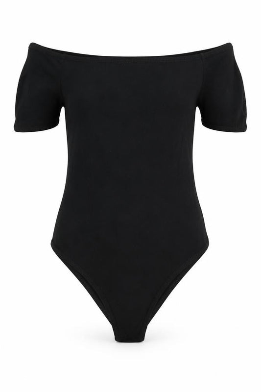 Womens UK Size 8 Miss Selfridge One-Piece Black Bodysuit