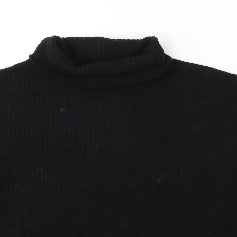 Womens UK Size S New Look Black Pullover Jumper