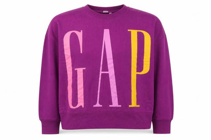 Womens UK Size M Gap Purple Pullover Sweatshirt
