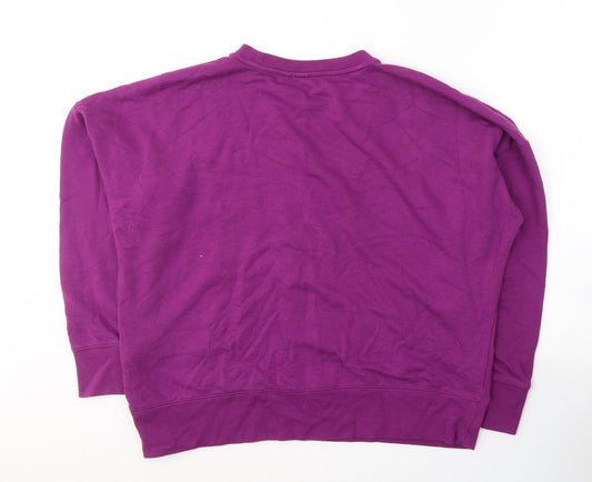 Gap Womens Purple  Cotton Pullover Sweatshirt Size M  Pullover