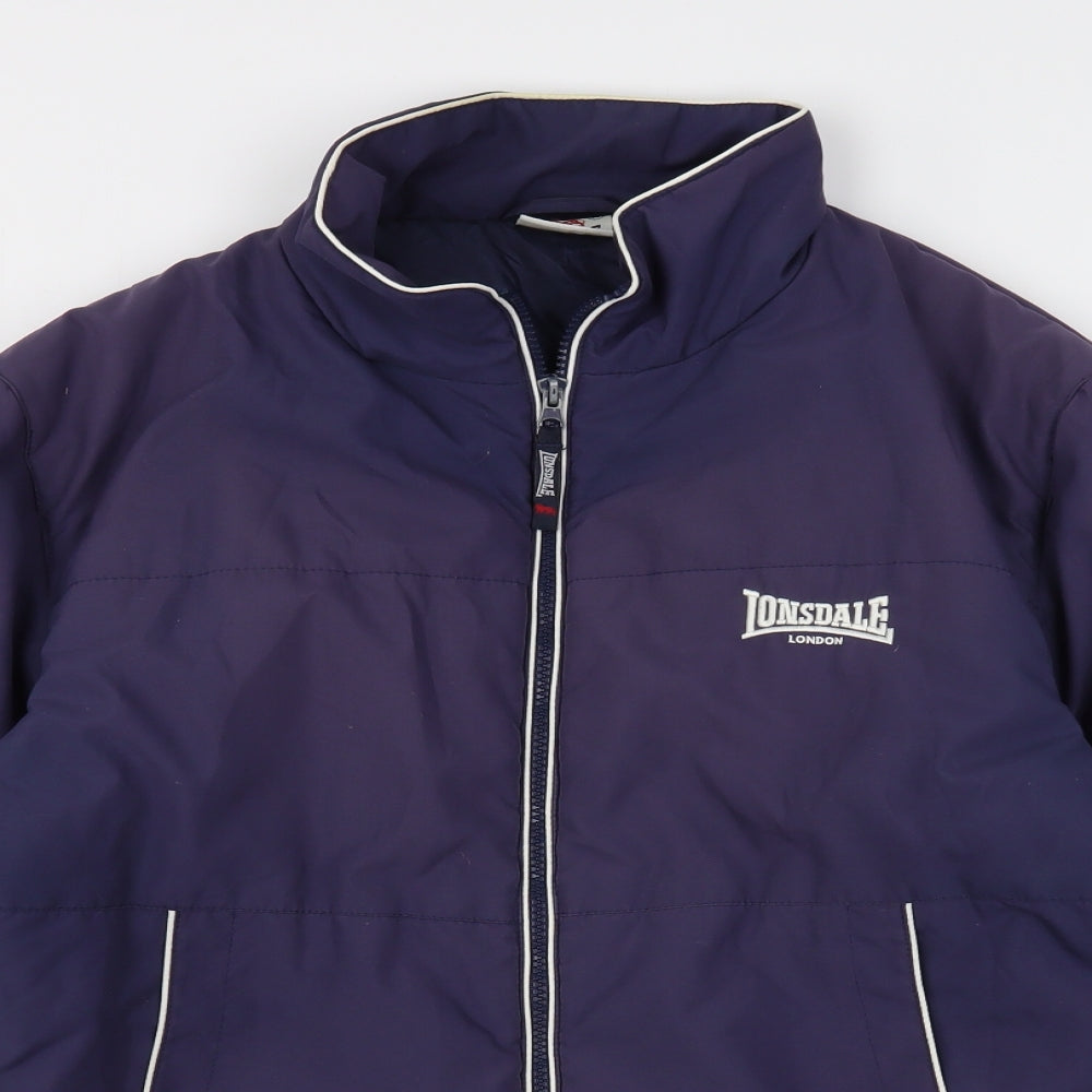 Womens UK Size 14 Lonsdale Blue Jacket