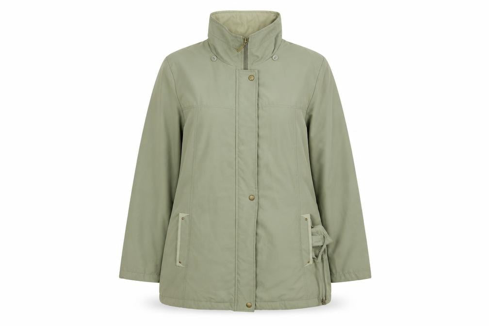Bonmarché Womens Green Overcoat Coat Size M