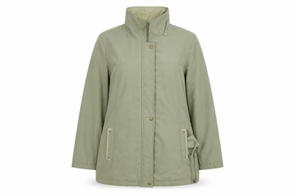 Bonmarché Womens Green Overcoat Coat Size M