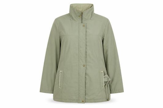 Bonmarché Womens Green Overcoat Coat Size M
