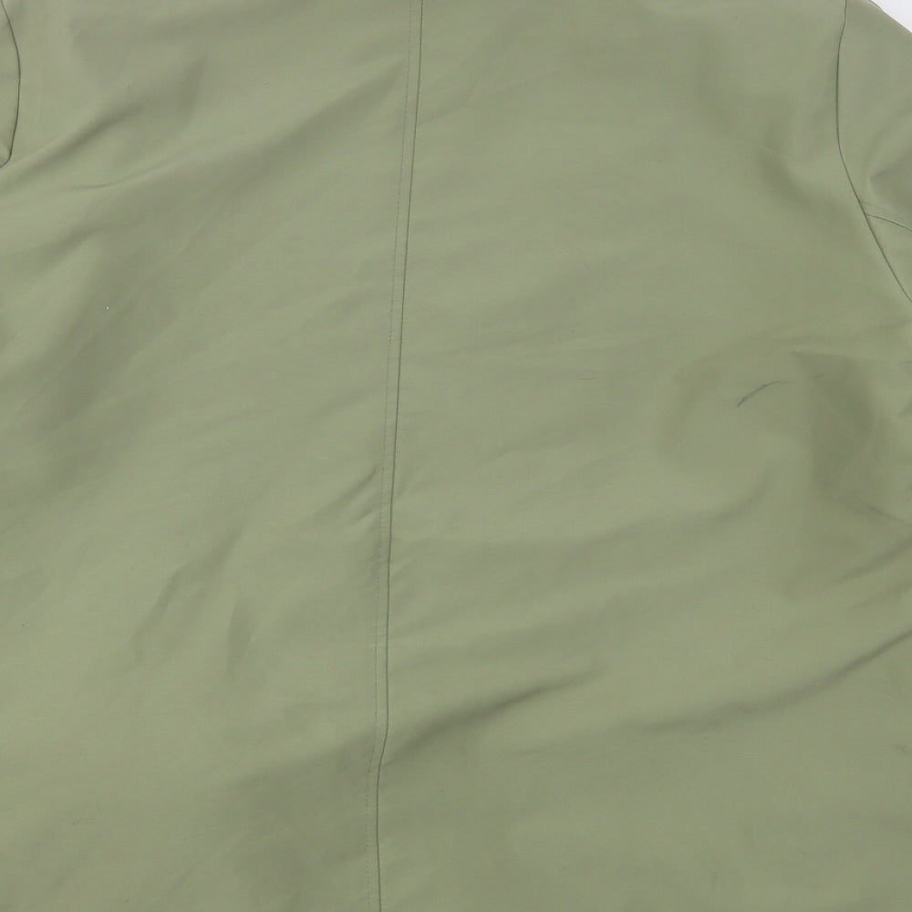 Womens UK Size M Bonmarché Green Overcoat