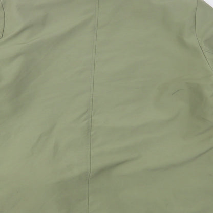 Womens UK Size M Bonmarché Green Overcoat