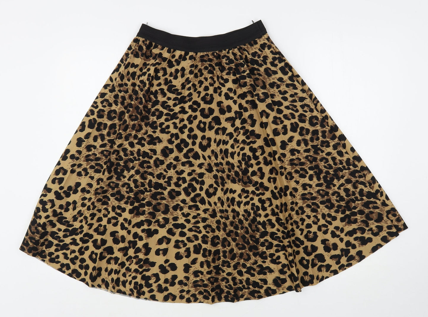 Boohoo Womens Multicoloured  Polyester A-Line Skirt Size M