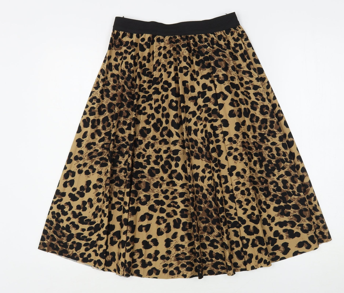 Boohoo Womens Multicoloured  Polyester A-Line Skirt Size M