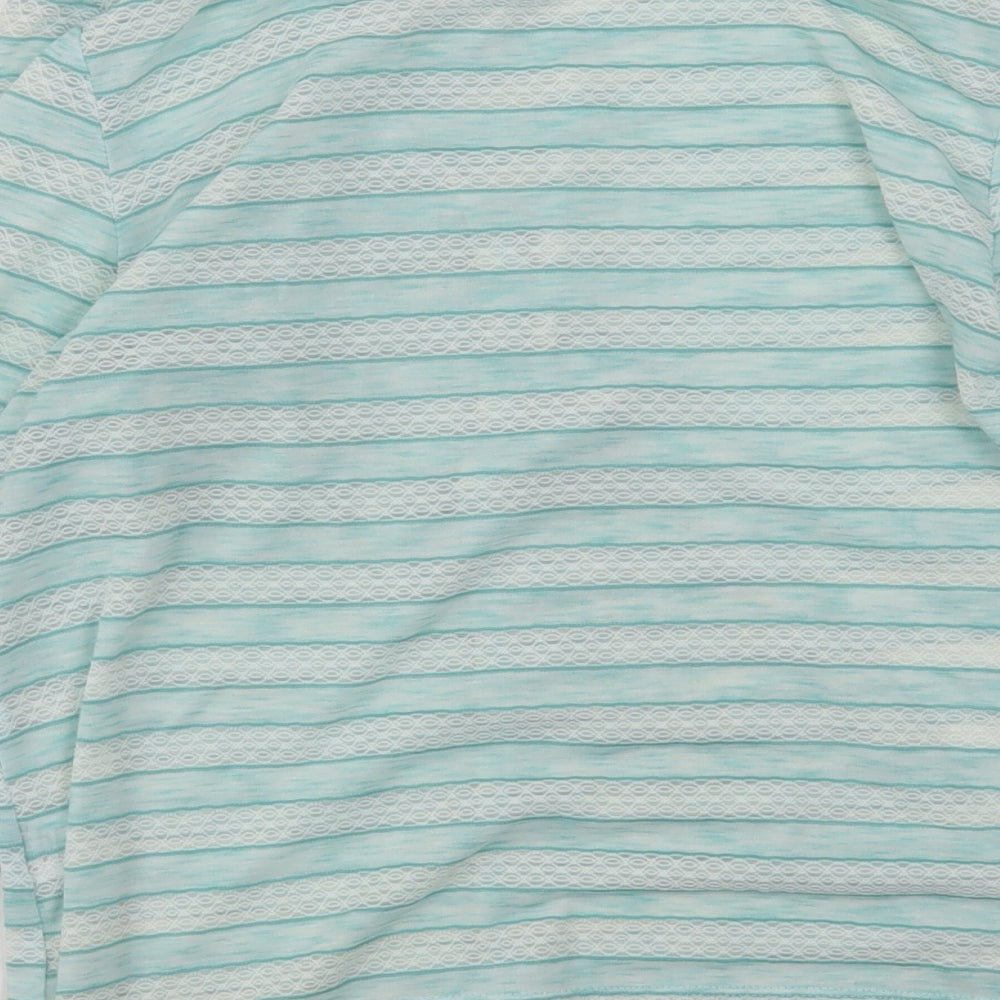Womens UK Size 14 Saloos Blue Cardigan Jumper