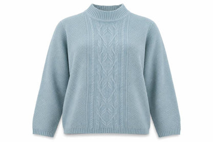 Womens UK Size 14 Isle Essentials Green Pullover Jumper