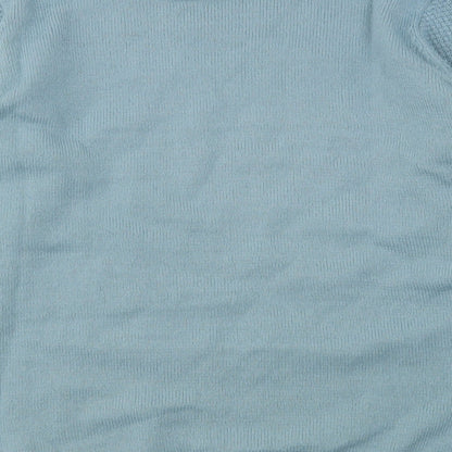 Womens UK Size 14 Isle Essentials Green Pullover Jumper