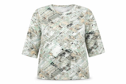 Womens UK Size XL Brandtex Multicoloured Basic T-Shirt