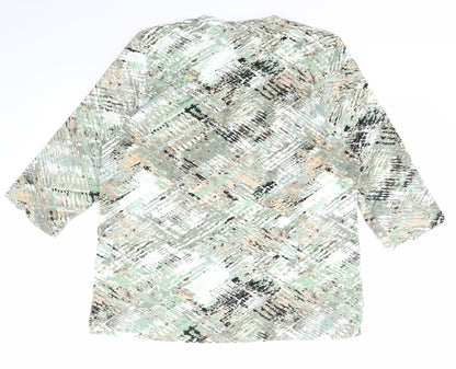 Womens UK Size XL Brandtex Multicoloured Basic T-Shirt
