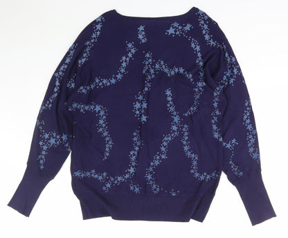 Womens UK Size S NEXT Blue Pullover Jumper