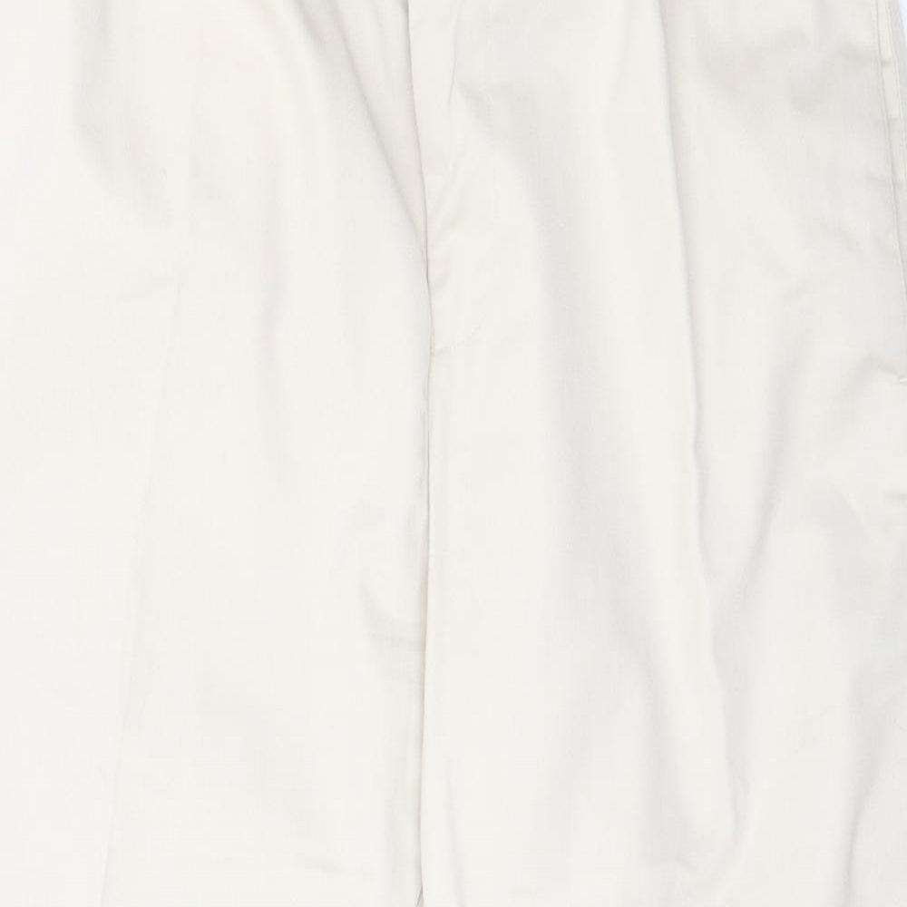JBC Weaves Womens Beige  Polyester Carrot Trousers Size 42 L27 in Regular Button
