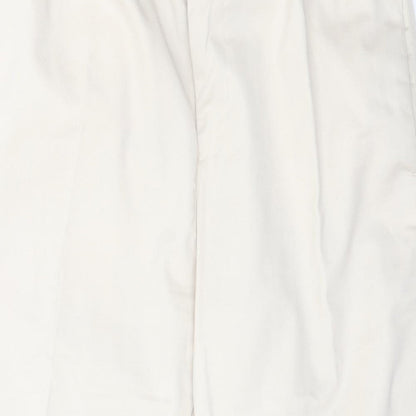JBC Weaves Womens Beige  Polyester Carrot Trousers Size 42 L27 in Regular Button
