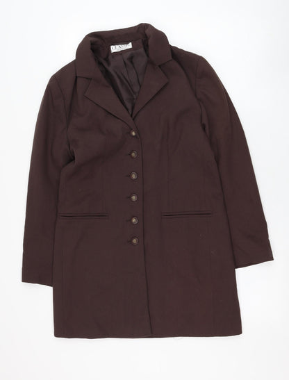 Womens UK Size 12 Classic Brown Jacket