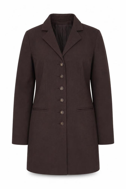 Womens UK Size 12 Classic Brown Jacket