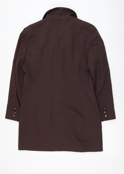 Womens UK Size 12 Classic Brown Jacket