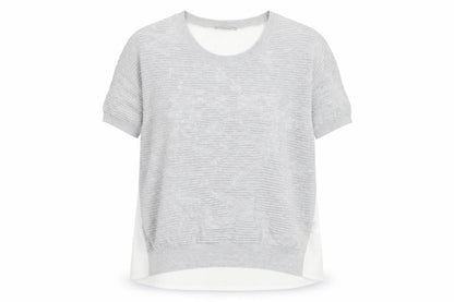 Womens UK Size 14 TUZZI Grey Pullover Jumper