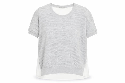Womens UK Size 14 TUZZI Grey Pullover Jumper