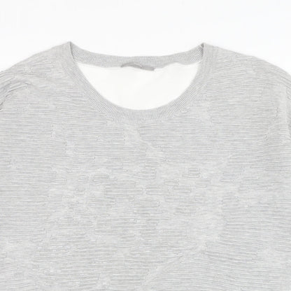 Womens UK Size 14 TUZZI Grey Pullover Jumper