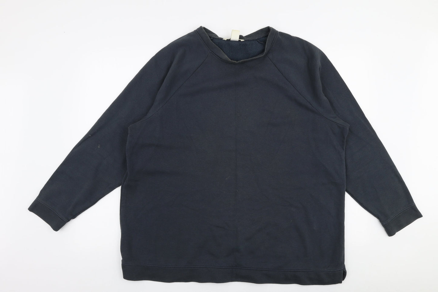 Mens UK Size L H&M Blue Pullover Sweatshirt