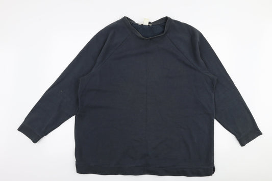 Mens UK Size L H&M Blue Pullover Sweatshirt