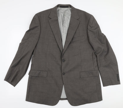 Mens UK Size M Marks and Spencer Regular Grey Suit Jacket