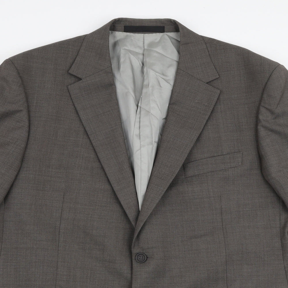 Mens UK Size M Marks and Spencer Regular Grey Suit Jacket