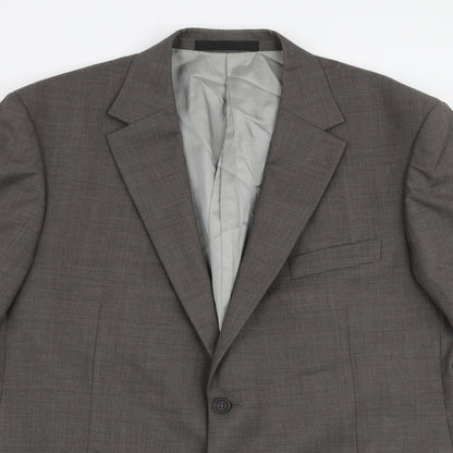Mens UK Size M Marks and Spencer Regular Grey Suit Jacket