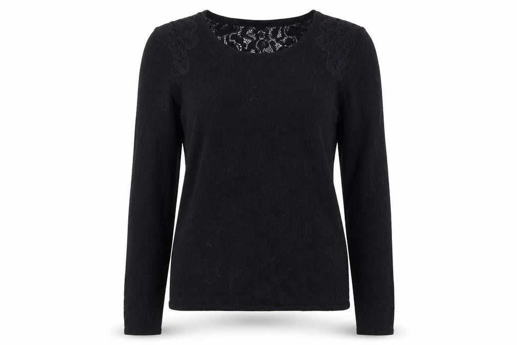 Womens UK Size 8 Monsoon Black Pullover Jumper