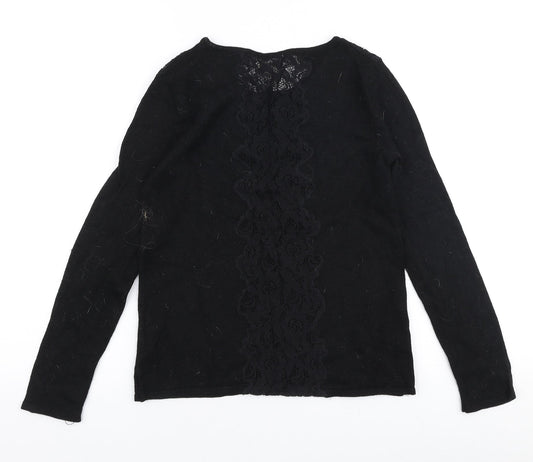 Womens UK Size 8 Monsoon Black Pullover Jumper