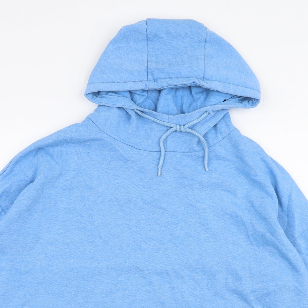 Dunnes Womens Blue  Polyester Pullover Hoodie Size L  Pullover