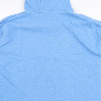 Dunnes Womens Blue  Polyester Pullover Hoodie Size L  Pullover