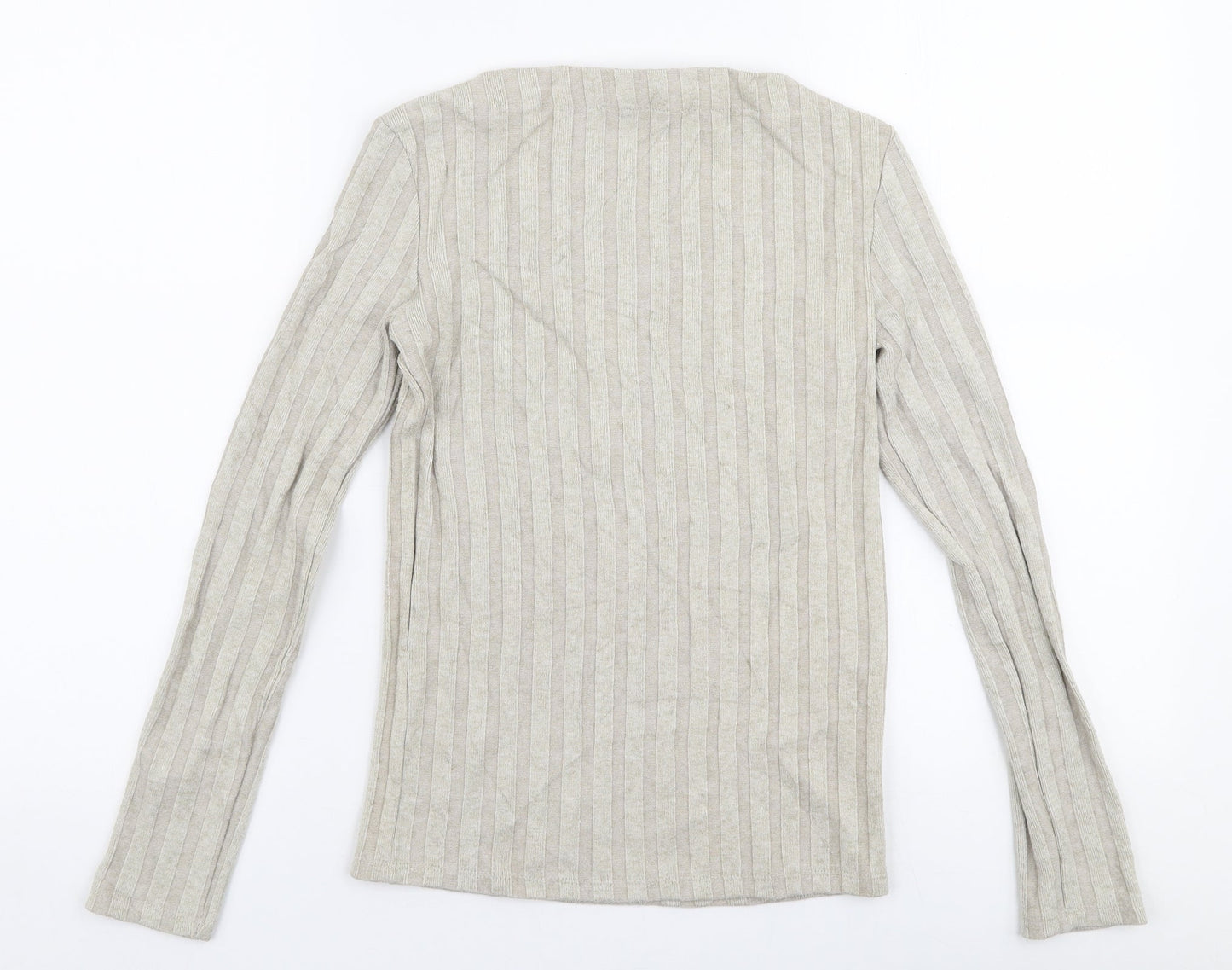 Womens UK Size S MNG Beige Pullover Jumper