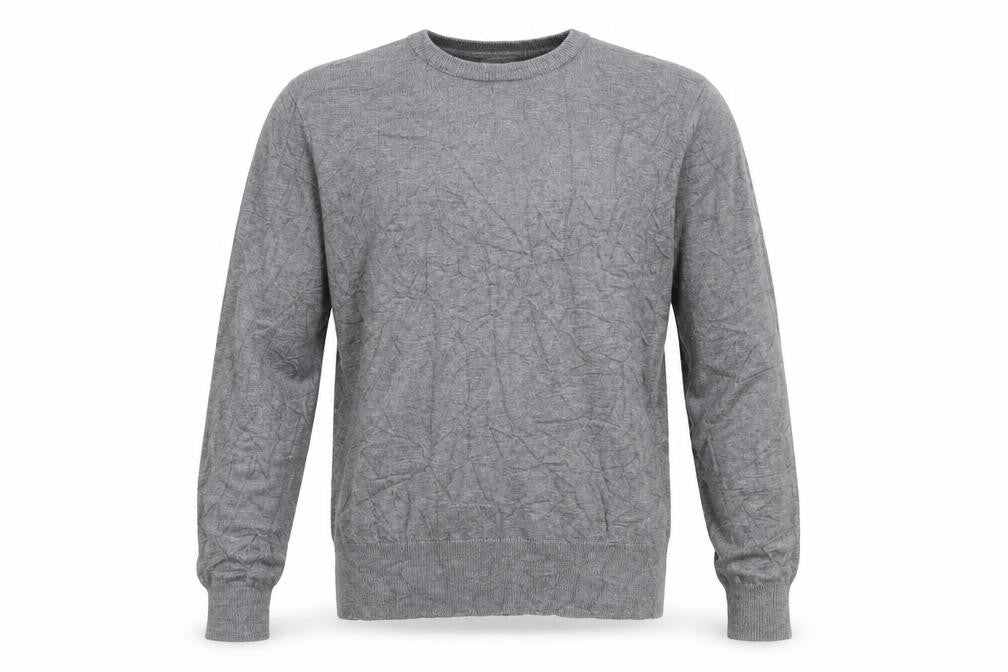 Mens UK Size M River Island Grey Pullover Jumper