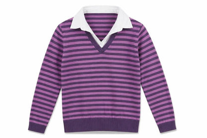 Womens UK Size 12 Marks and Spencer Purple Pullover Jumper