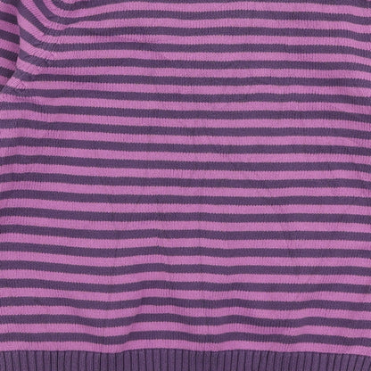 Womens UK Size 12 Marks and Spencer Purple Pullover Jumper